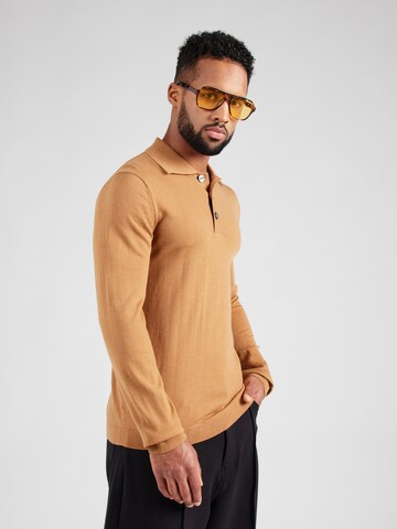 Pullover 'SLHTray' di SELECTED HOMME in marrone: frontale