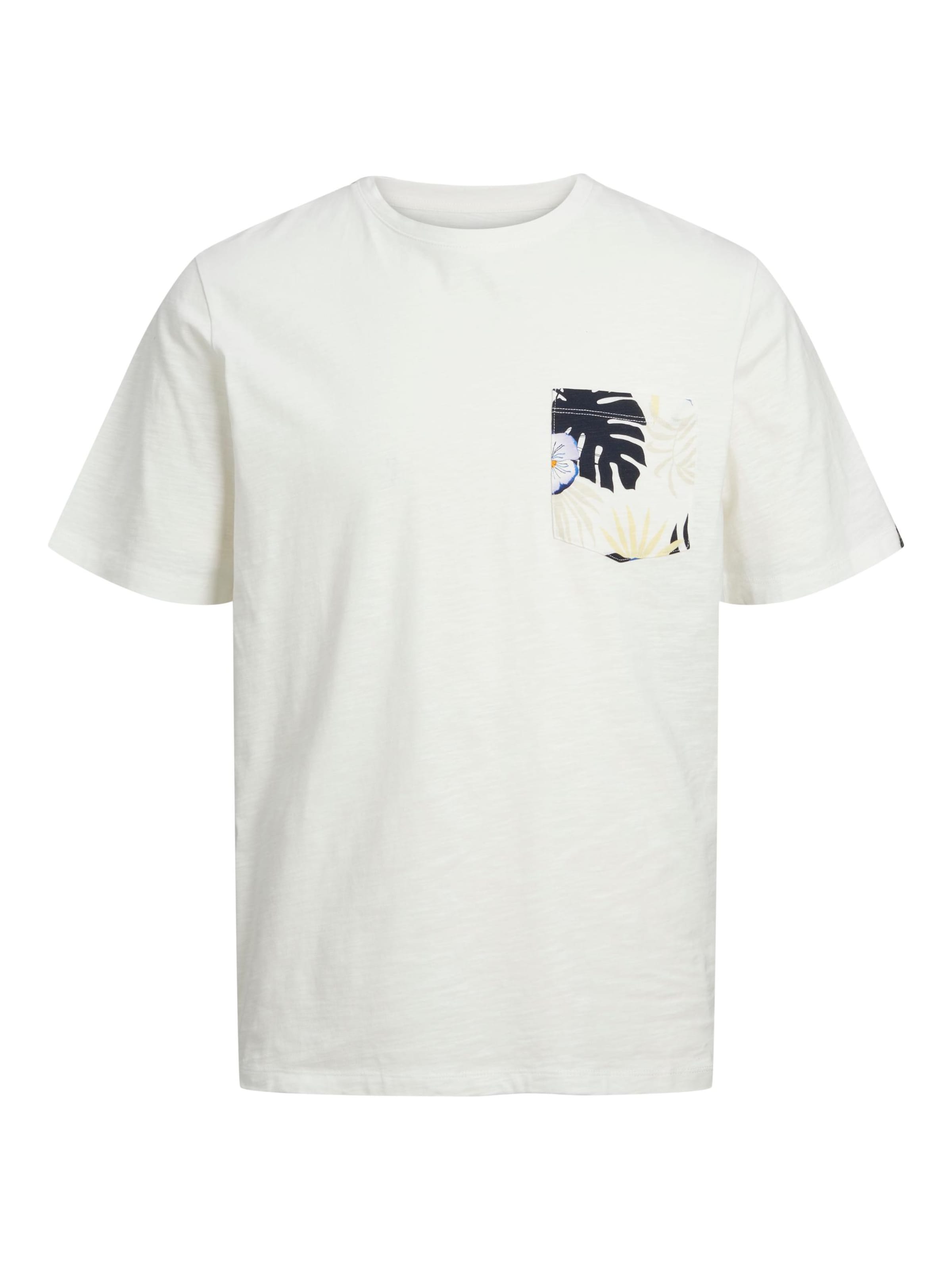 JACK & JONES T-Shirt 'JORTulum' in Weiß: Vorderseite