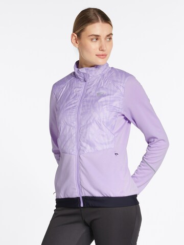 ZIENER Athletic Jacket 'NARINA' in Purple