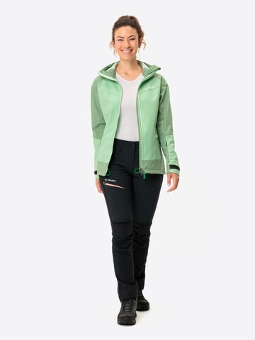 VAUDE Outdoorjacke ' W All Year Elope SFT J ' in Grün