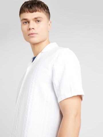 Coupe regular Chemise HOLLISTER en blanc