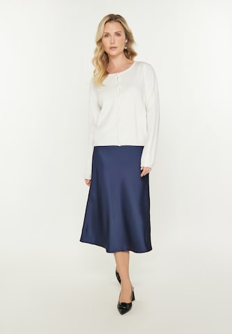Cardigan 'Classic' usha BLACK LABEL en blanc