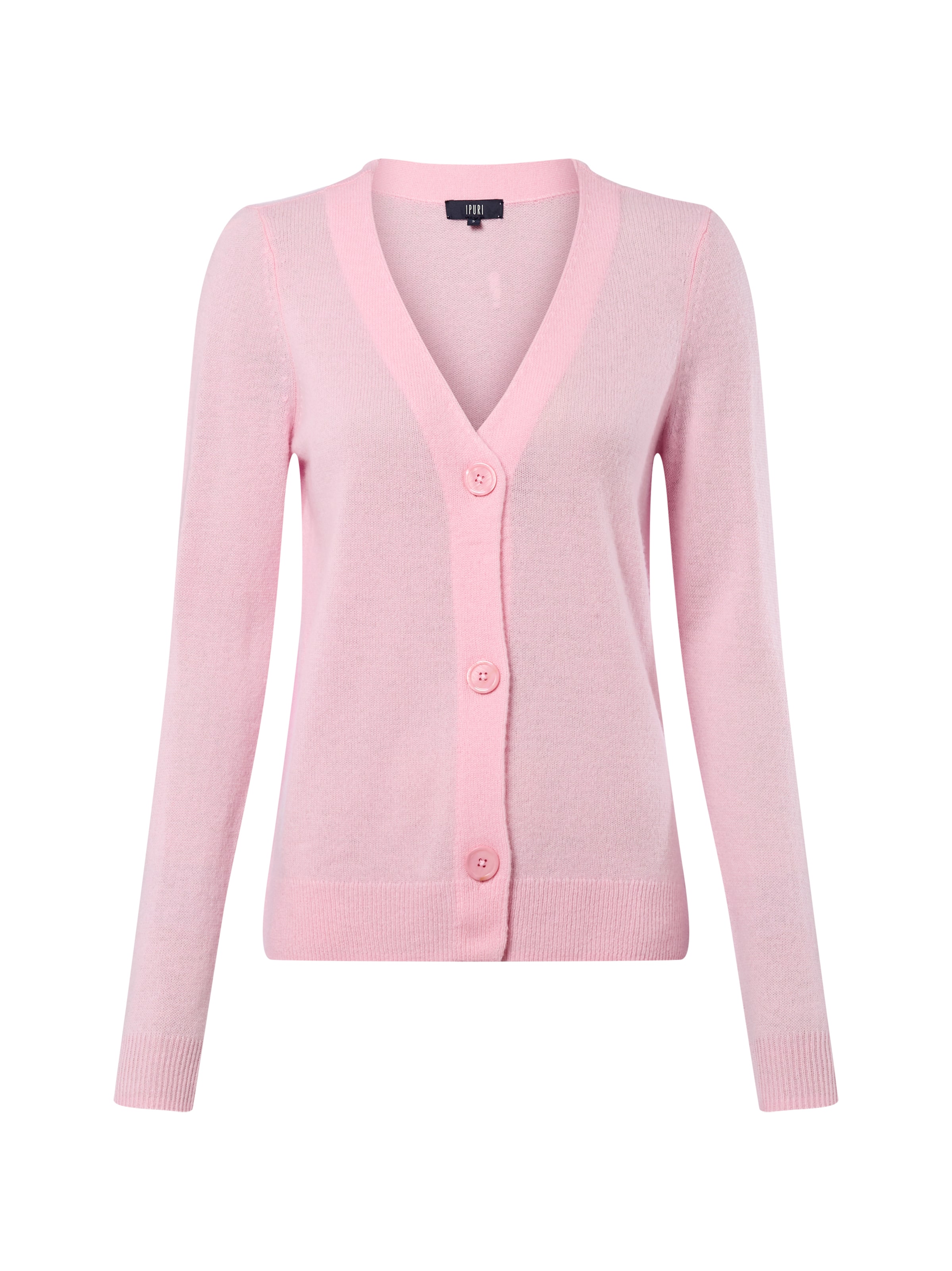 Ipuri Knit cardigan in Purple: front