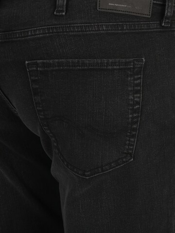 Jack & Jones Plus regular Jeans 'CLARK ORIGINAL SQ 102' i sort