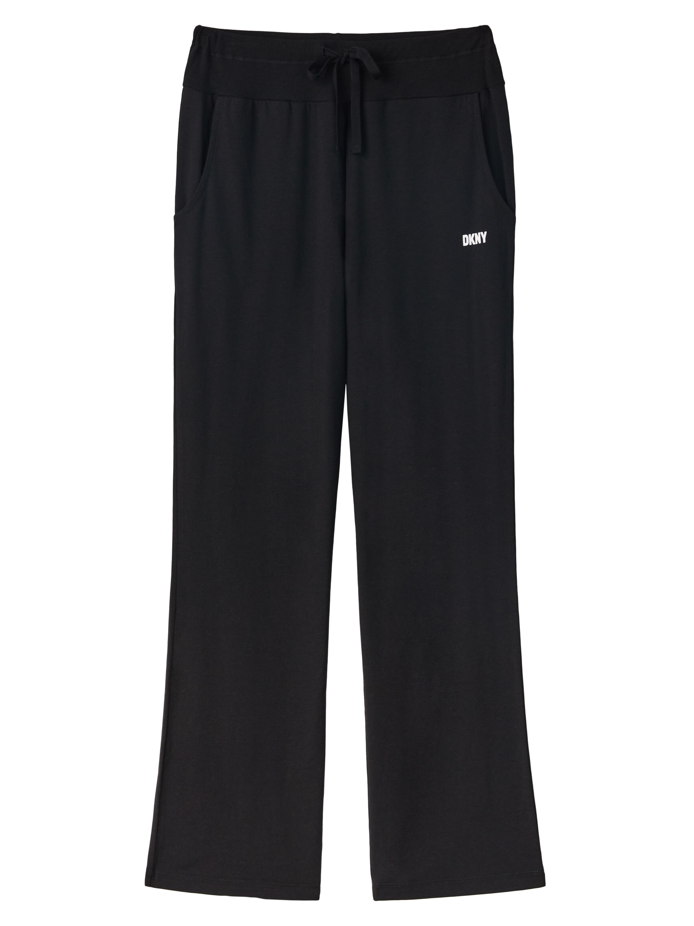 DKNY Pyjamabroek 'Must Have Basic' in Zwart: voorkant