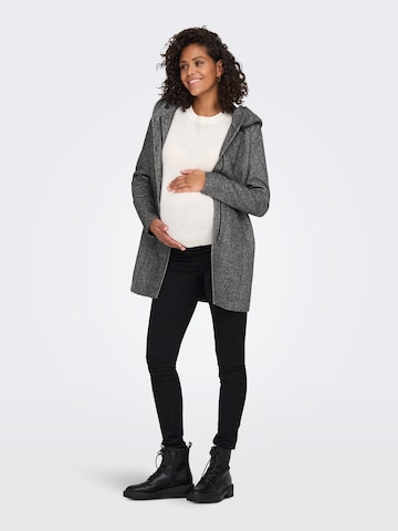 Only Maternity Between-Seasons Coat 'Sedona' in Grey