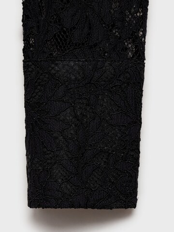 Chemisier 'XLENIT' MANGO en noir