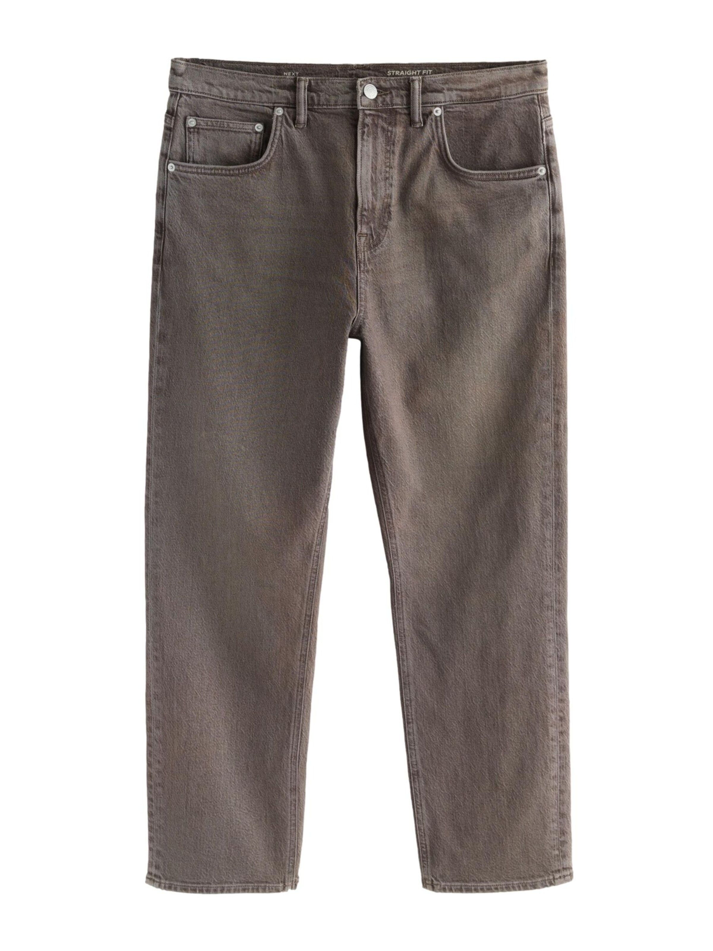 Jeans 'Authentic' di Next in marrone: frontale