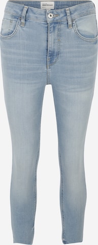 Coupe slim Jean 'ERIC' River Island Petite en bleu : devant