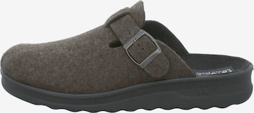 Westland Slippers in Brown: front
