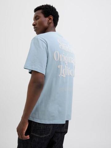 T-Shirt JACK & JONES en bleu : devant