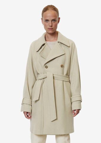 Marc O'Polo Between-Seasons Coat in Beige: front