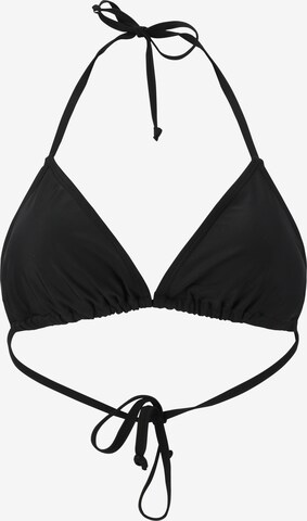 Cruz Triangel Bikinitop 'Monique' in Zwart: voorkant