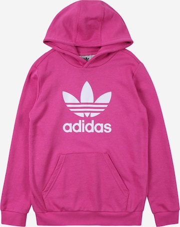 ADIDAS ORIGINALS Sweatshirt Trefoil in Dark Green ABOUT YOU