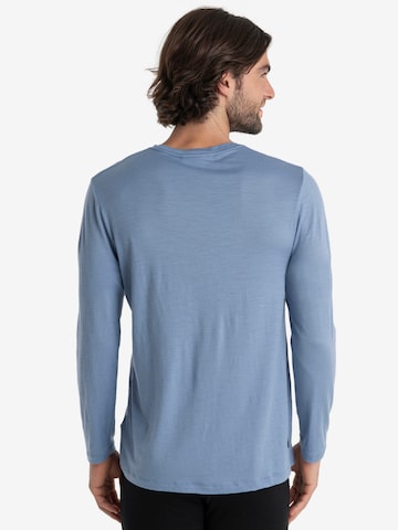 ICEBREAKER Funkcionalna majica 'Tech Lite II Skiing Yeti' | modra barva
