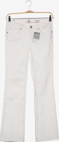 7 for all mankind Pants in S in White: front