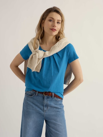 Seasalt Cornwall - Camiseta 'Appletree' en azul: frente