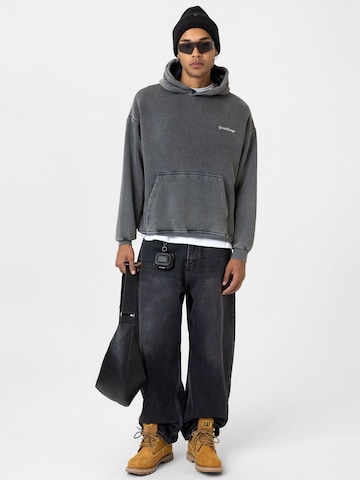 Dandalo Sweatshirt 'Hugues' in Schwarz: Vorderseite