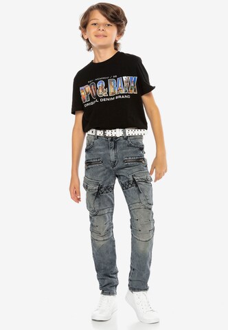 CIPO & BAXX Slimfit Jeans in Blauw