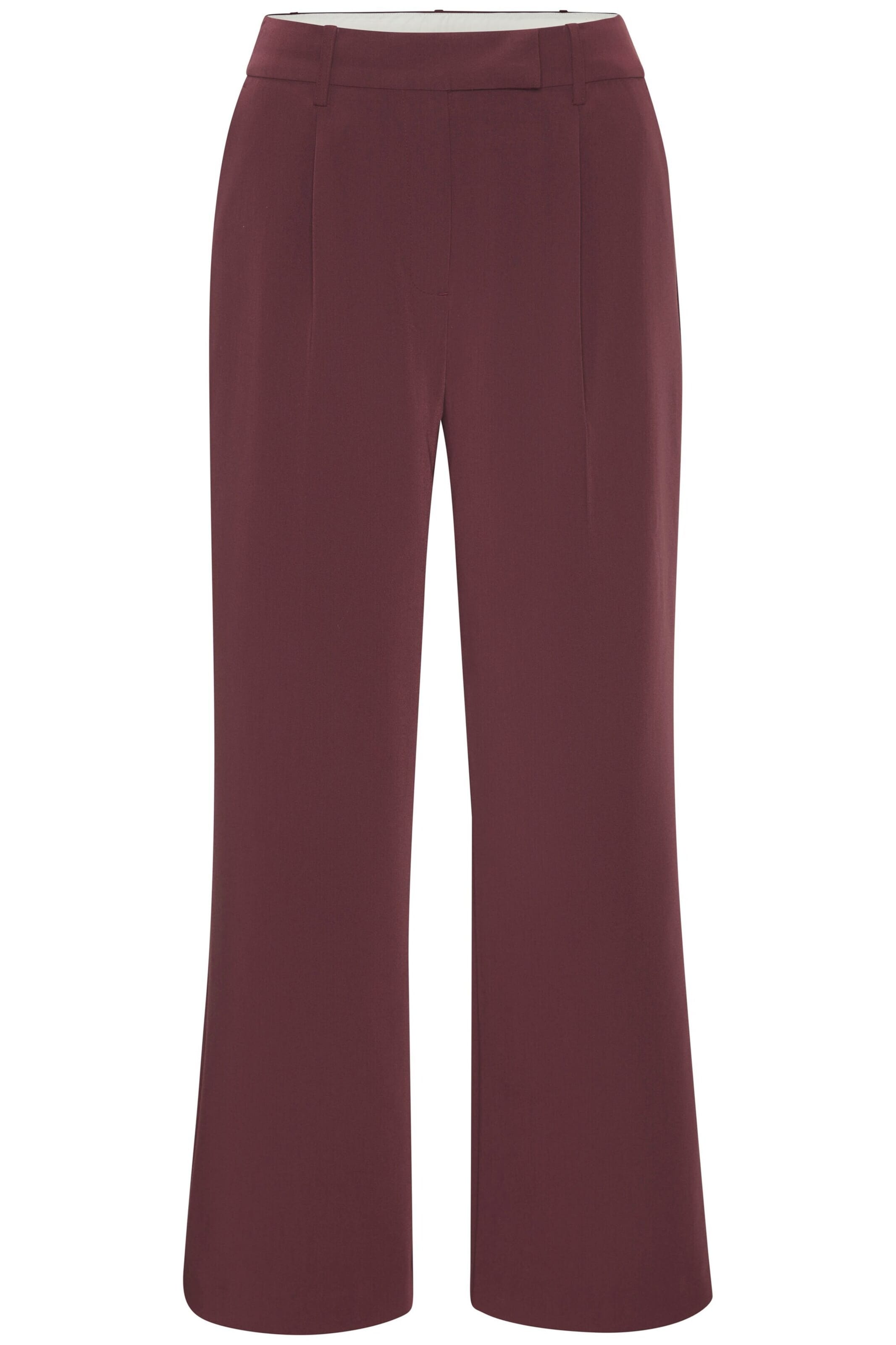LASCANA Loose fit Pleated Pants in Red: front