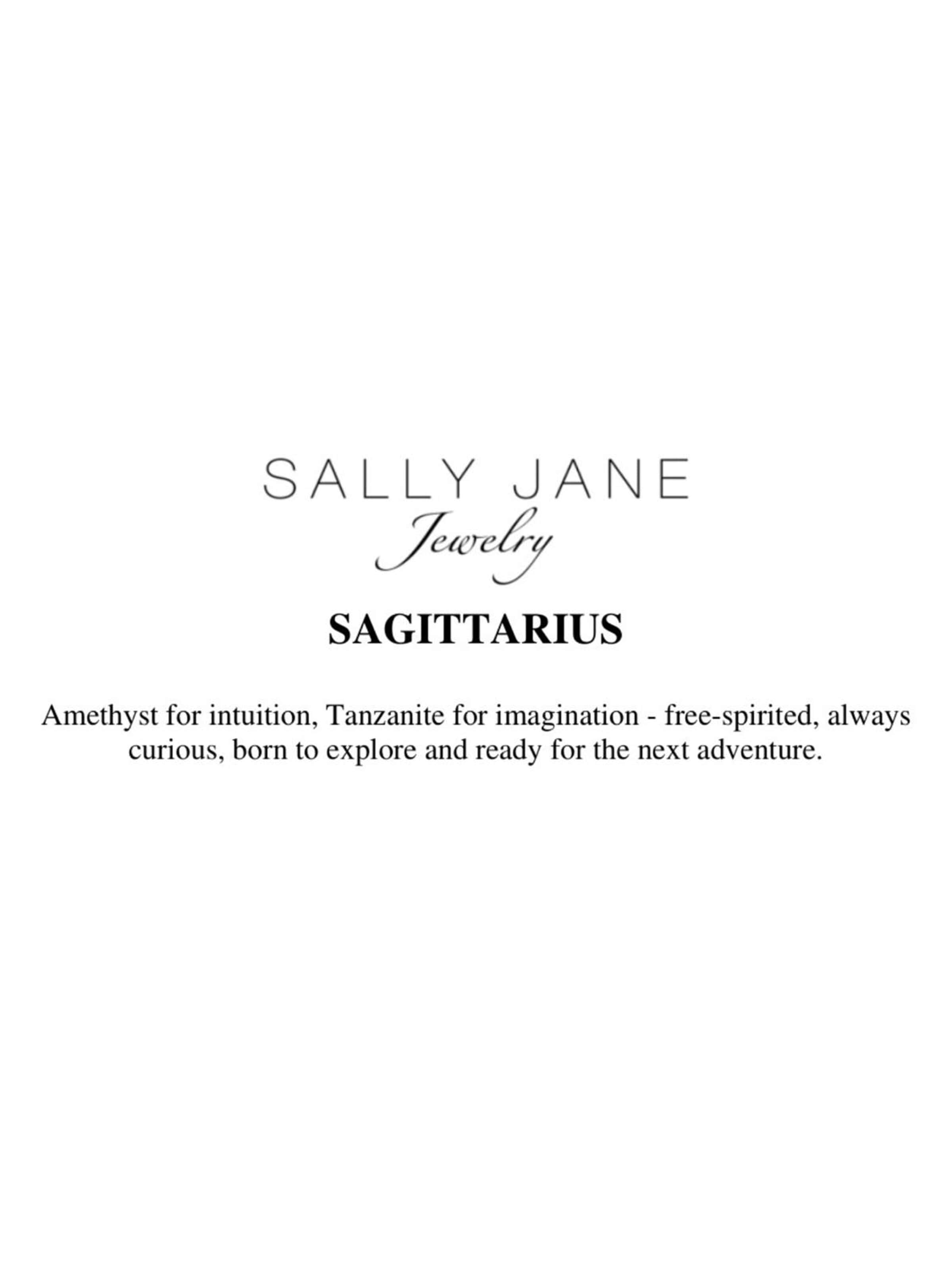 Sally Jane Jewelry Bracelet '18k Gold Plated Sagittarius | Boogschutter Zodiac' in Gold