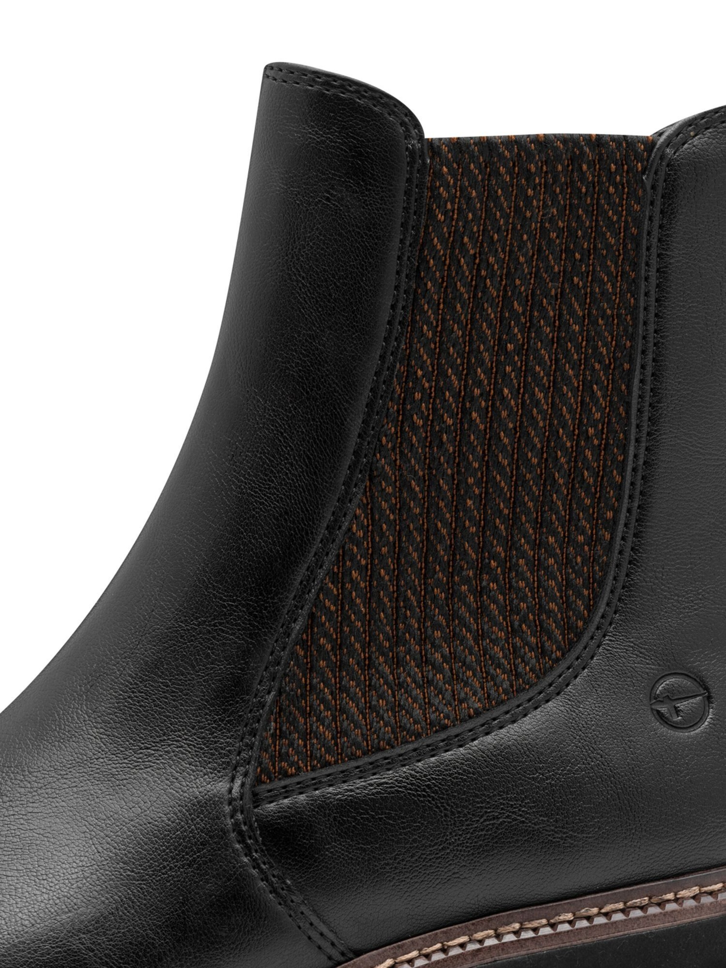 Tamaris Ботинки челси в Черный