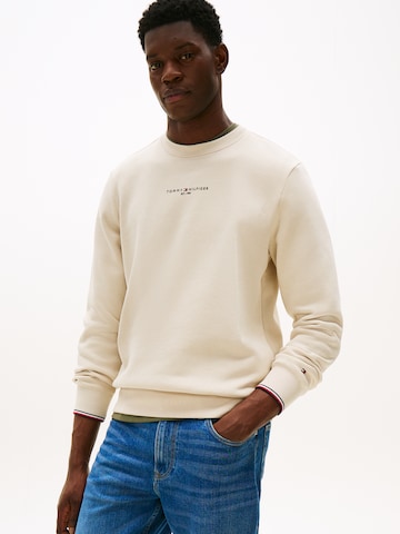 TOMMY HILFIGER Sweatshirt in Beige: front