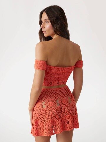 GUESS Knitted Top in Orange
