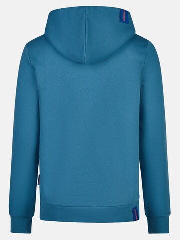 salzhaut Sweatshirt 'Heff - Moin' in Blue: back