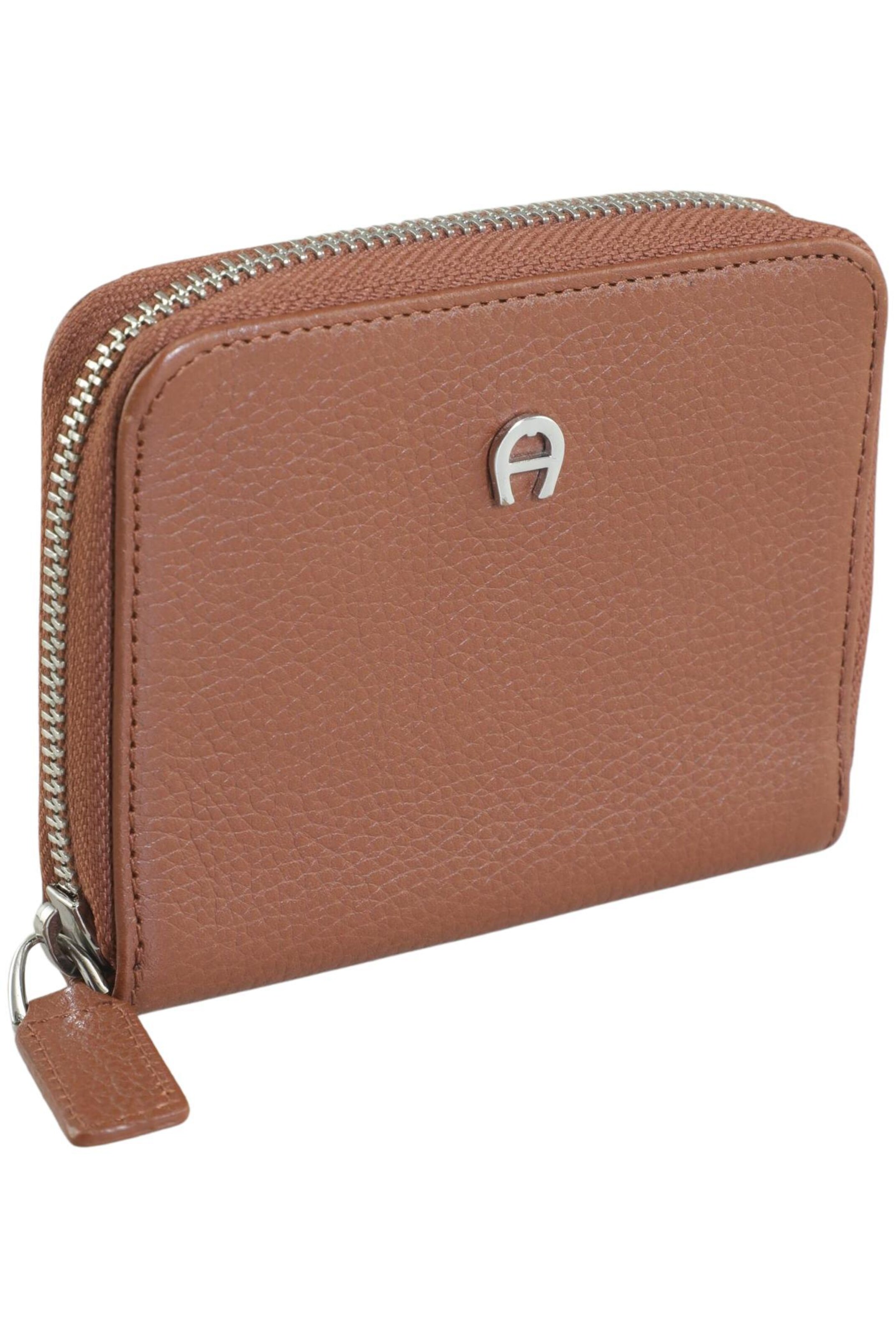 AIGNER Small Leather Goods in One size in Brown: front
