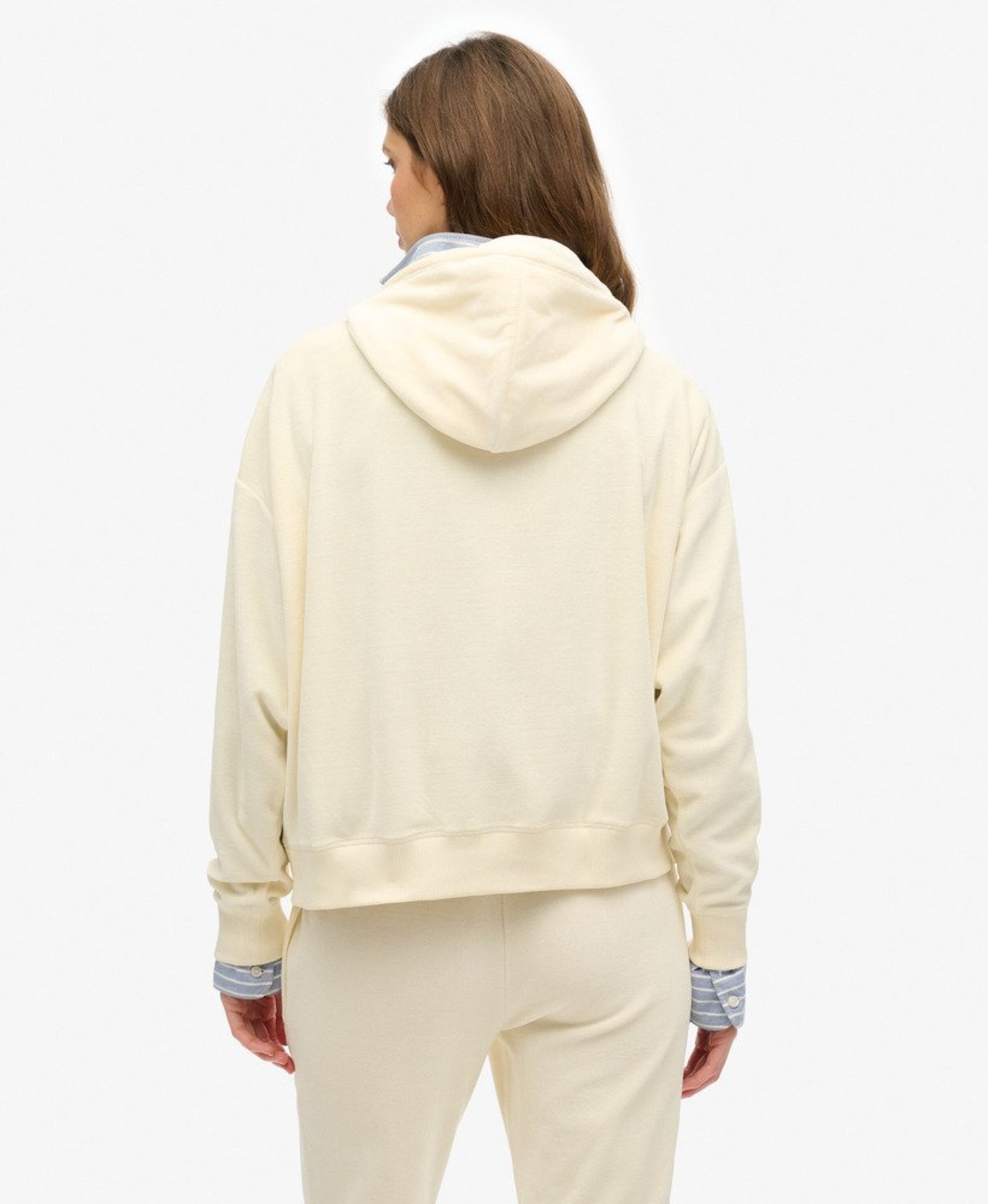 Superdry Sweatvest in Wit