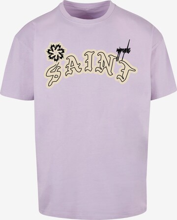 MJ Gonzales Shirt 'Saint' in Purple: front