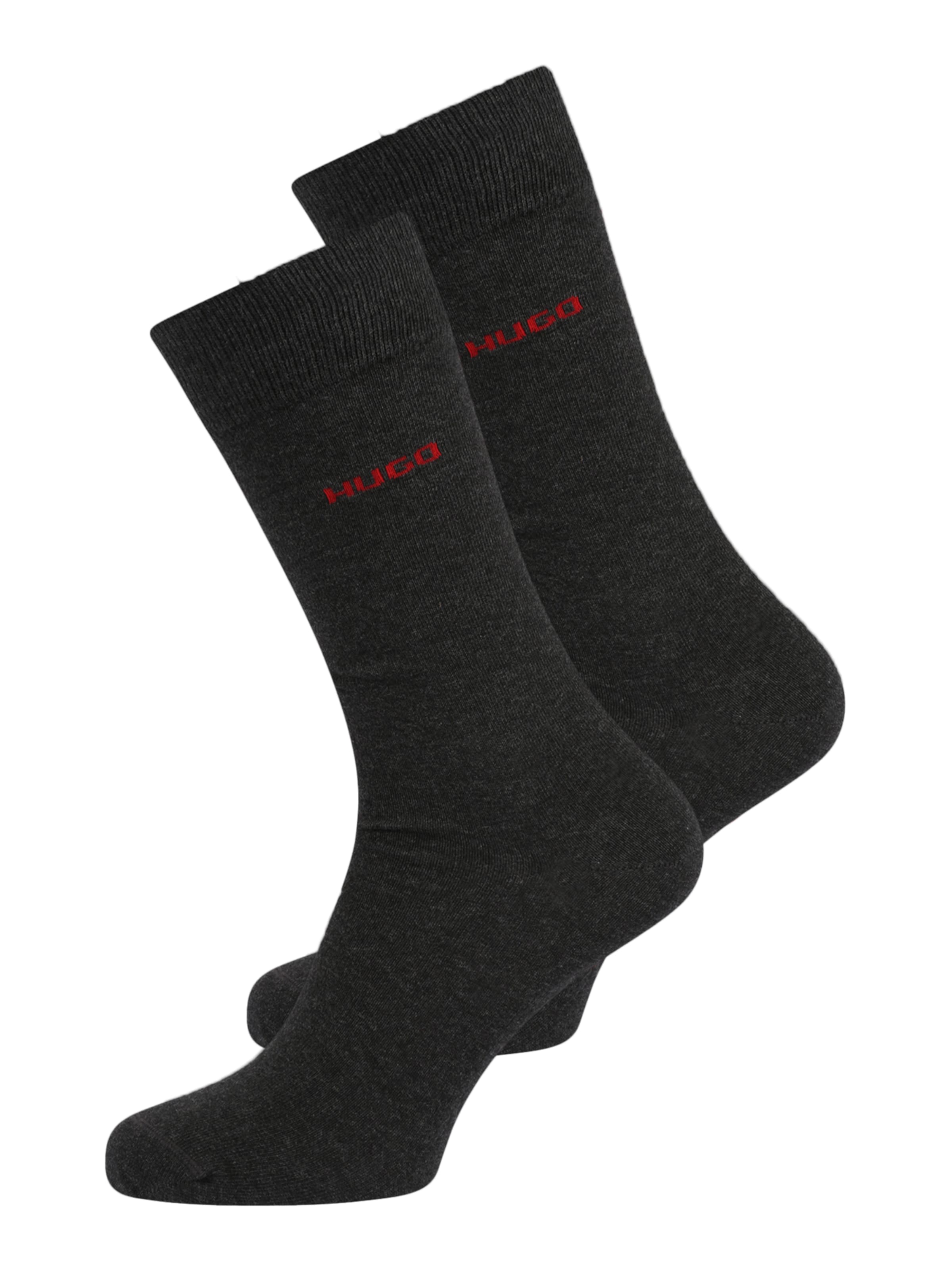 HUGO Socks in Grey: front