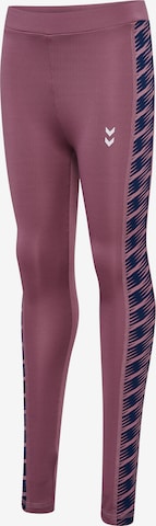 Leggings Hummel en rose : devant