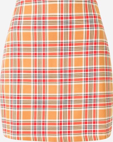 Monki Skirt in Orange: front