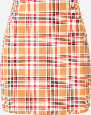 Monki Skirt in Orange: front