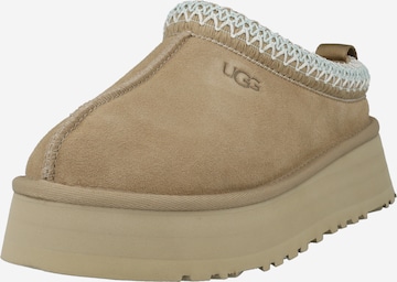 UGG - Pantufa 'Tazz' em bege: frente