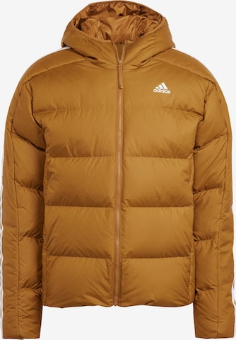 ADIDAS SPORTSWEAR Outdoor jacket 'Essentials' in Brown: front