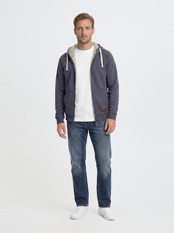 BLEND Sweat jacket 'Speedy' in Blue