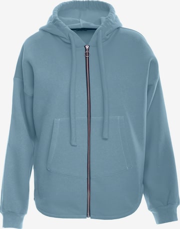 made of emotion - Sudadera en azul: frente