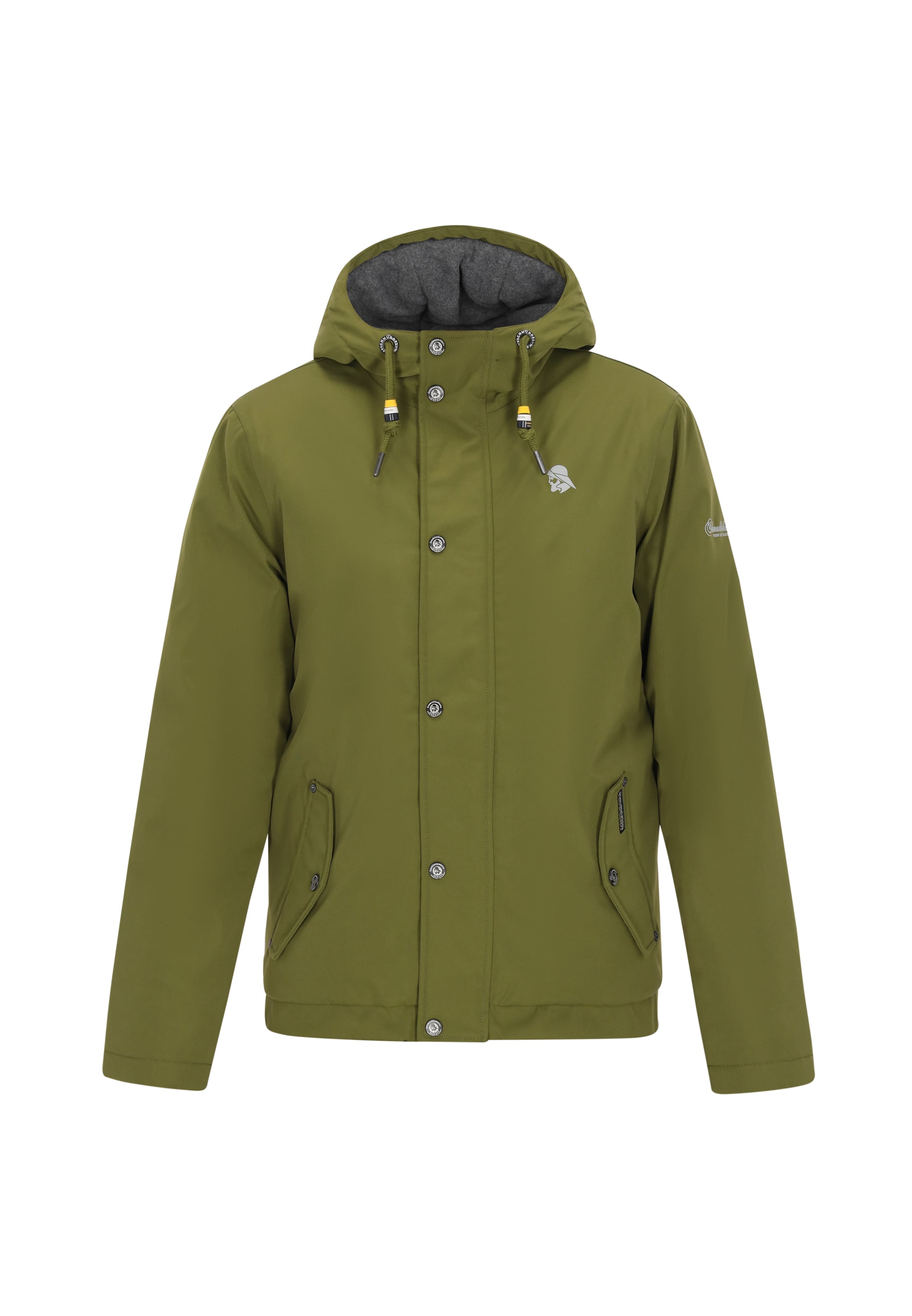 Schmuddelwedda Funktionsjacka i grön: framsida