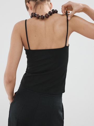 MANGO Top 'BACARI' in Zwart