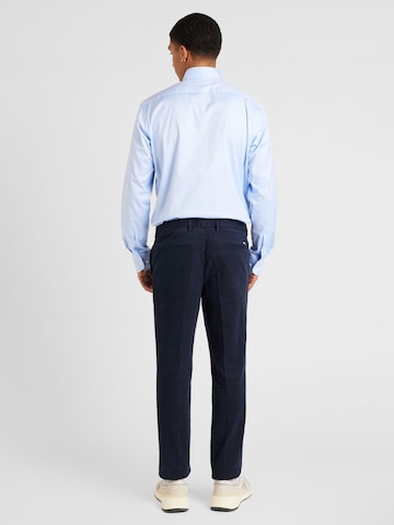 BOSS Black Slimfit Chino kalhoty 'Kaito1' – modrá
