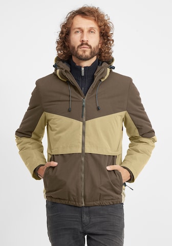 BLEND Winter Jacket 'Foma' in Brown: front