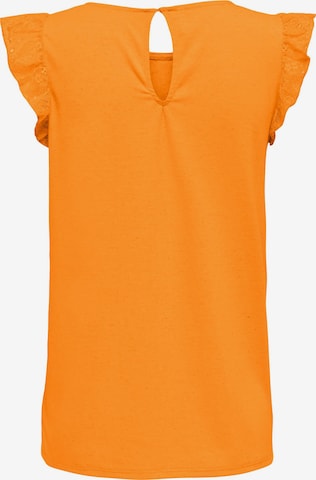 ONLY Shirt 'AUGUSTA' in Oranje