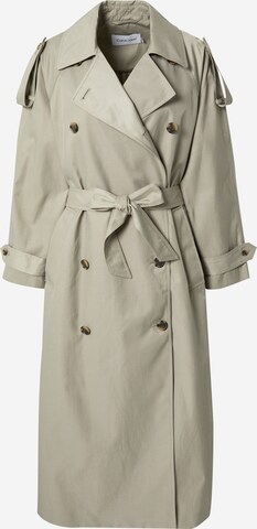 Calvin Klein Between-seasons coat in Grey: front