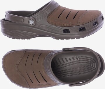 Crocs Sandals & Slippers in 45 in Brown: front