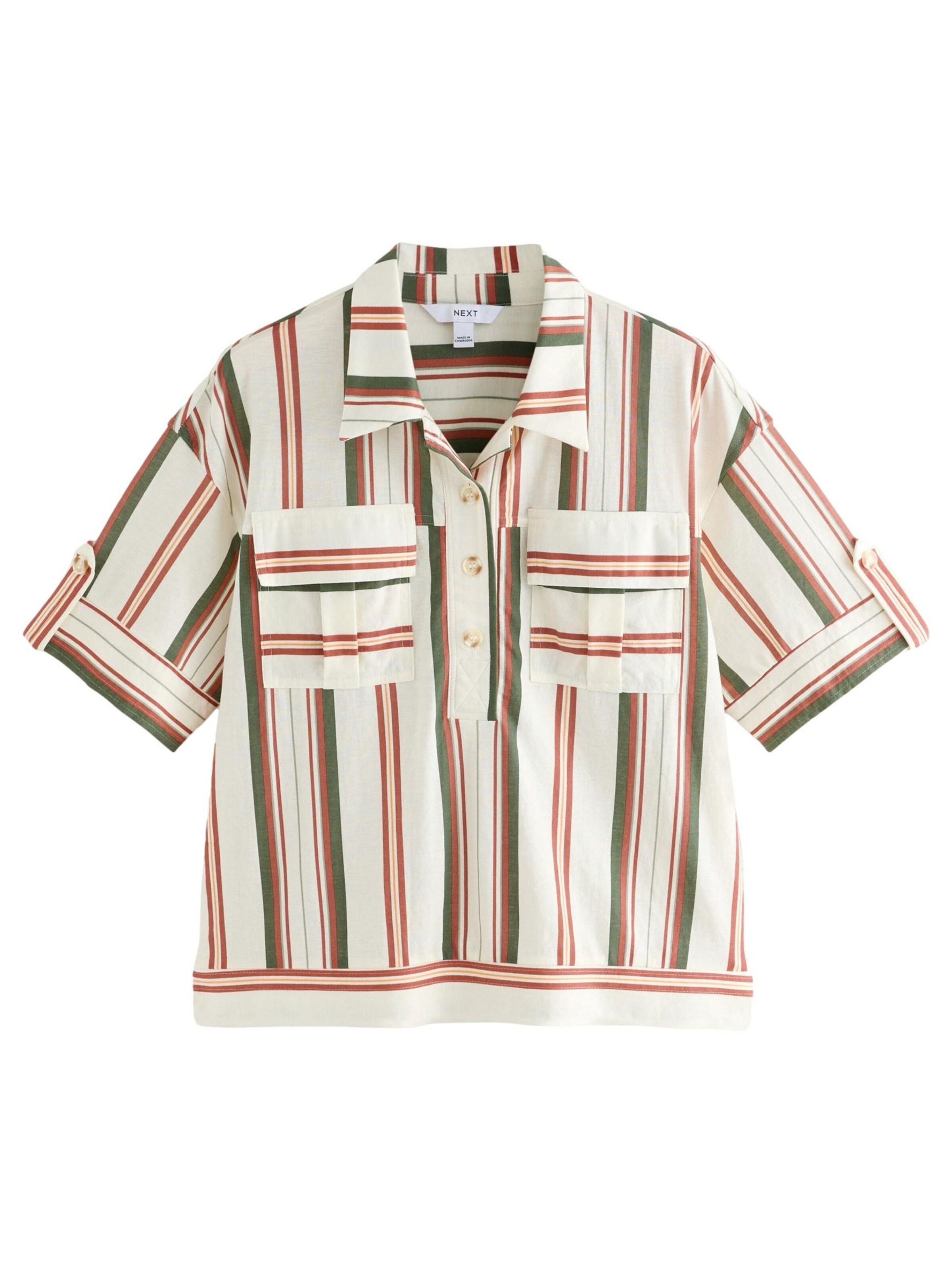 Next Блузка в Белый: спереди