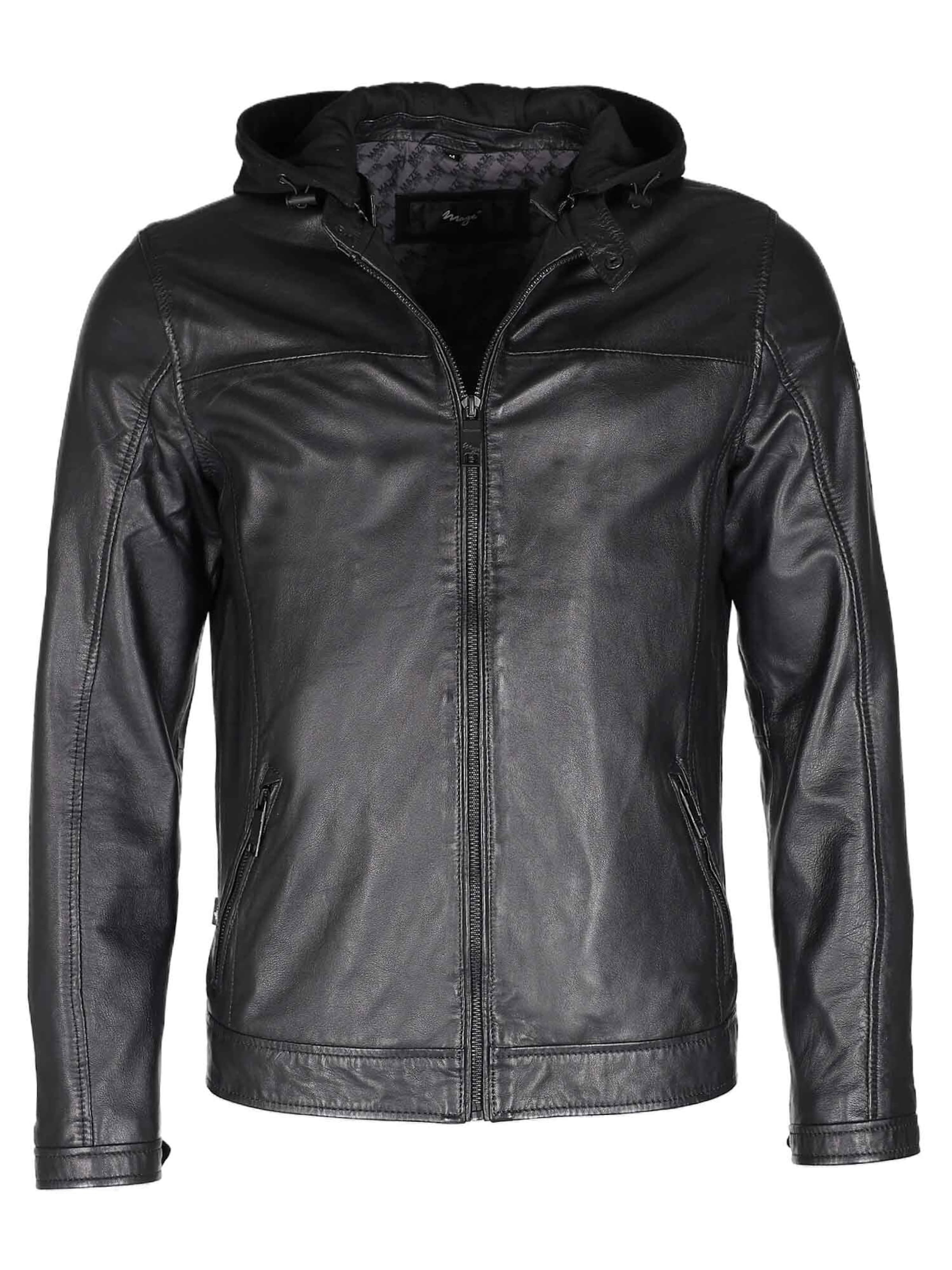 Maze Between-season jacket in Black: front