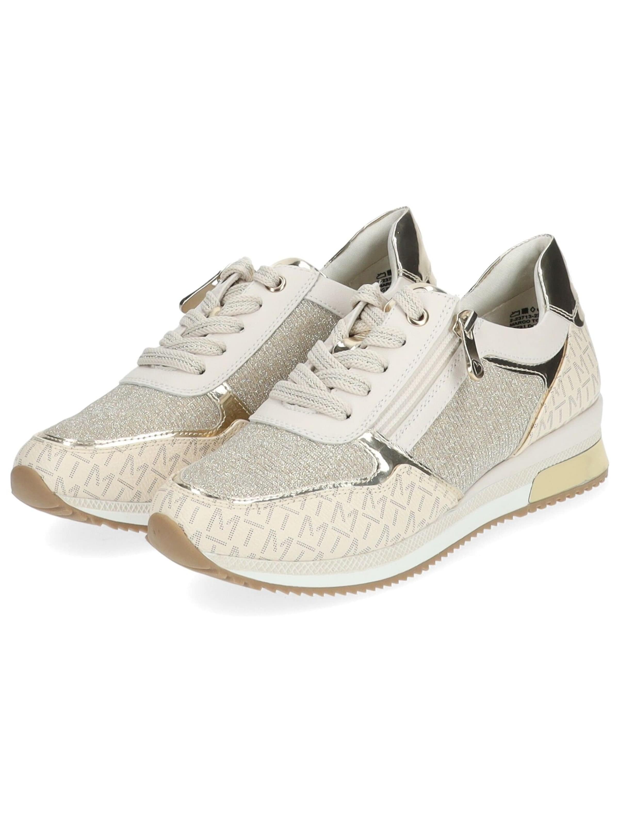 MARCO TOZZI Platform trainers in Beige